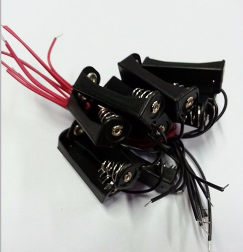 Imagen 3 de 6 de Porta Bateria Pilas 12 V 23a A23 Con Cable