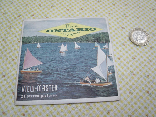 Antiguos Viewmaster This Is Ontario Discos