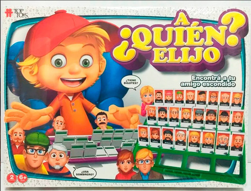 Imagen 1 de 5 de A Quien Elijo Quien Es Quien Grande Original Top Toys Edu