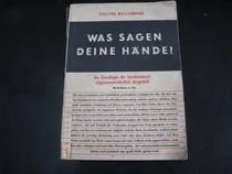 Comprar Mercurio Peruano: Libro Quiromancia Lectura Manos Aleman L53