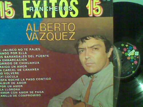 L.p.grande De Alberto Vazquez Canta Ranchero