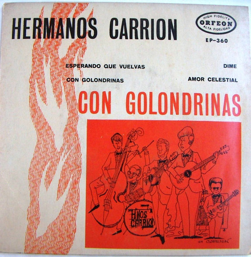 Rock Mexicano, Hermanos Carrion, Con Golondrinas, Ep 7´,