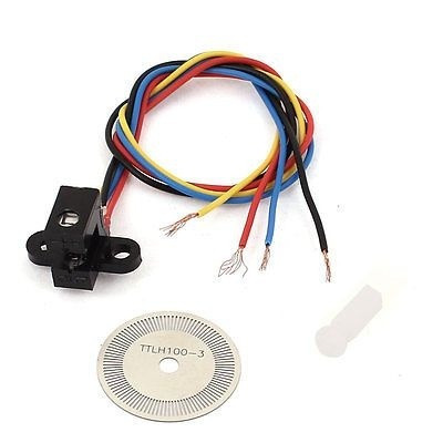 Módulo Encoder Optico Com Disco 100 Dentes Arduino  Pic A...