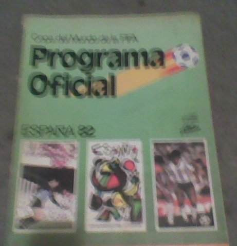 Programa Oficial  82 Futbol