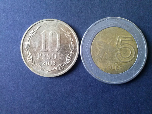 Moneda Perú 5 Soles Bimetálica 1994 (c20)