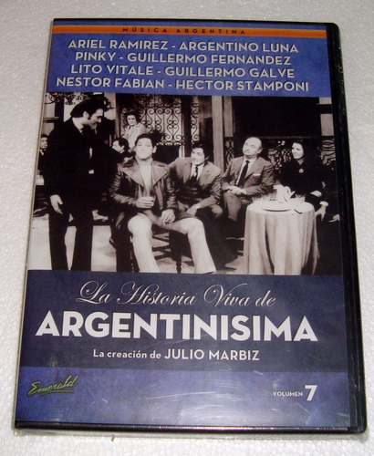 Argentino Luna Argentinisma Ariel Ramirez Marbiz Dvd / Kktus