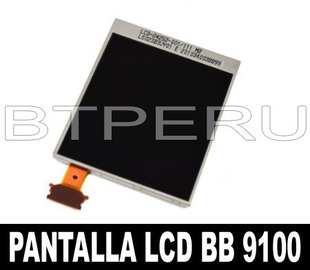 Pantalla Lcd Screen Display Blackberry Pearl 9100 Repuesto