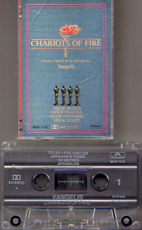 Audio Cassette Vangelis, Chariots Of Fire