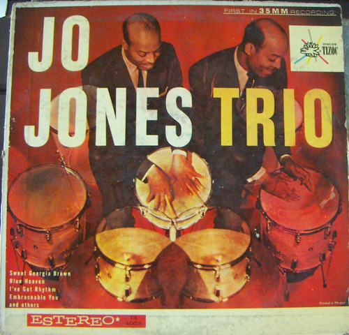 Jazz Inter, Jo Jones Trio, Lp 12´, Hecho En México