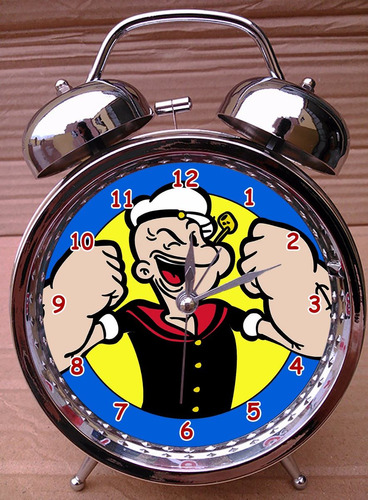 Reloj Despertador Popeye Betty Boop Mafalda Snoopy Simpson