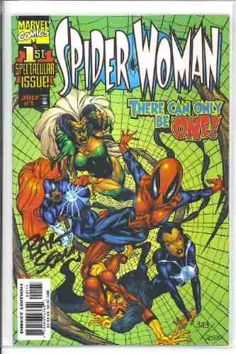 Spider-woman (1999) Dynamic Forces Signed Edtion No. 1 Vf+