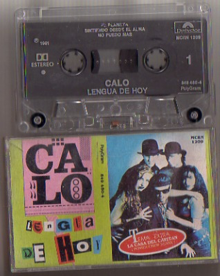 Audio Cassette Calo, Lengua De Hoy