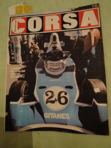 Corsa 512 Ligier Porsche Silhouette Brambilla Turismo Nacion