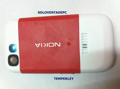 Carcaza Nokia 5200 Color: Blanco Y Rojo Temperley Zona Sur