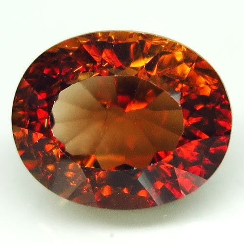 Topacio Imperial 100%11x 9,7 Mm 5,11 Ct  Top  Aaa