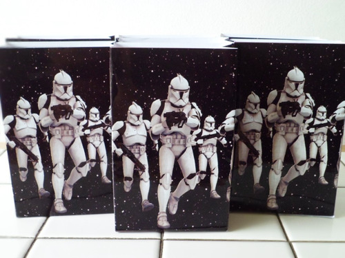 10 Bolsitas Cumpleaños Personalizadas Star Wars