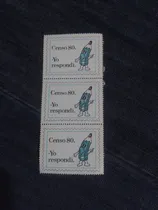 Comprar Estampilla Censo 80  Yo Respondí