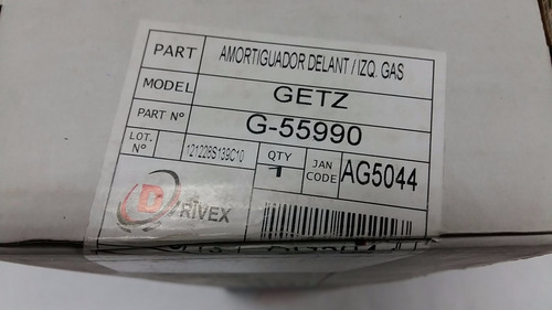 Amortiguador Delantero Hyundai Getz 05-10 Dodge Brisa 06-11*