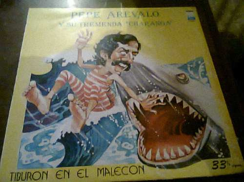 Disco Acetato De Pepe Arevalo Tiburon En El Malecon