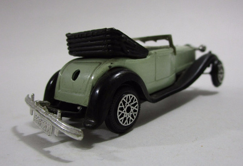 Bugatti 1927 Carro Auto Antiguo 10 Cm De Coleccion Metalico