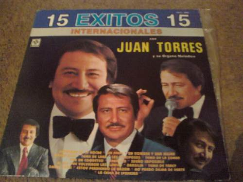 Disco Acetato De 15 Exitos Con Juan Torres Y Su Organo Melod