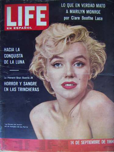 Revista, Life En Español, Marilyn Monroe Usada. 1964