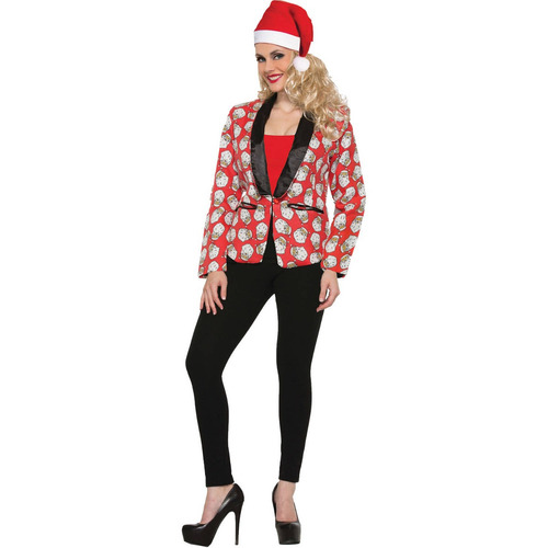 Disfraz Blazer De Navidad Para Mujer Talla: M Halloween