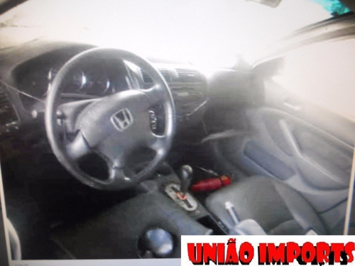 Sucata Honda Civic Lx 1.7 16v 2003 Retirada De Peças