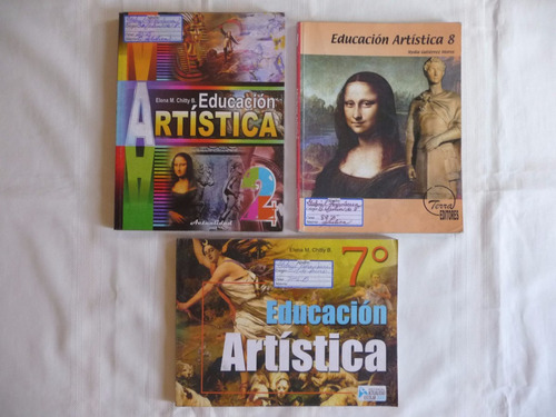 Libros Escolares Educaciòn Artìstica, Geografìa, Historia,