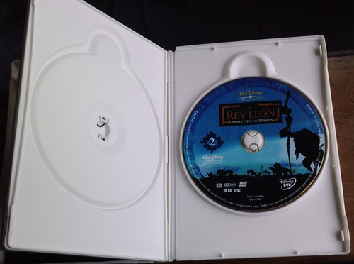El Rey Leon Edicion Especial 2 Dvds 1a Ed 1994 C/ Arte Origi (Usado)
