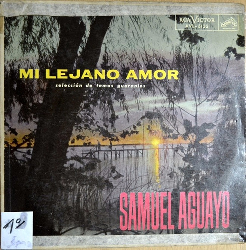 Lp Vinilo Mi Lejano Amor Samuel Aguayo