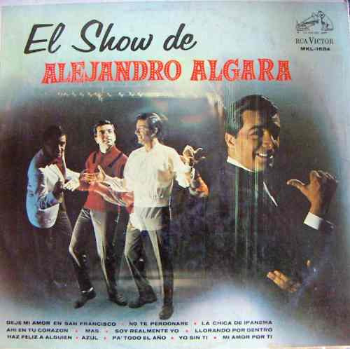 Rock Mexicano, El Show De Alejandro Algara, Lp 12´,