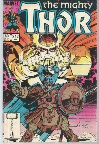 The Mighty Thor 342 - Marvel - Bonellihq Cx146 K19