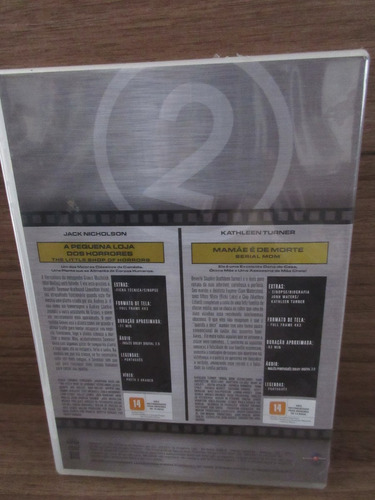 Dvd - Duplex 2 Super Sucessos, A Pequena Loja Dos Horrores.