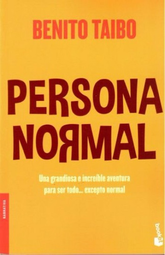 Persona Normal - Benito Taibo - Nuevo - Original