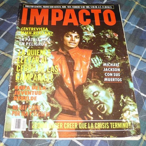 Michael Jackson Revista Impacto