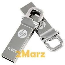 Pendrive Hp 128gb - V250w - Usb 2.0 - Original -frete Grátis