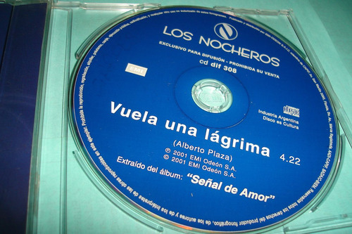Los Nocheros - Vuela Una Lagrima - Cd. Single Difusion (Usado)