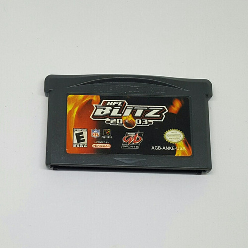 Nfl Blitz 2003 Game Boy Advance, Ds Lite