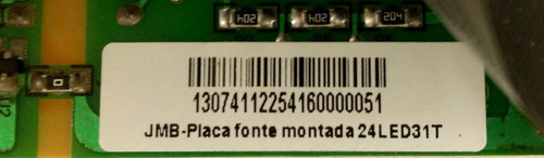 Placa Fonte Philco Ph24m Led A2 / Ph24mb Led A2 Nova