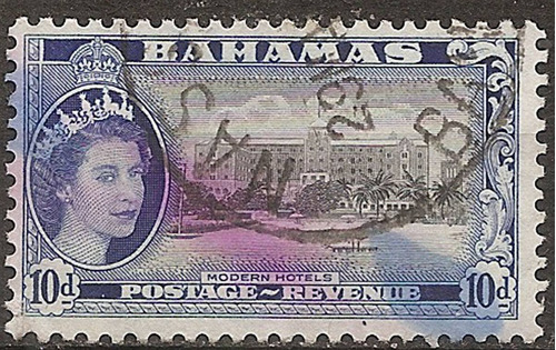 Bahamas Colonia Inglesa Reina Año 1954 