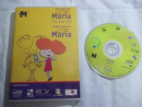 * Dvd - Era Uma Vez Outra Maria - Filme Desenho