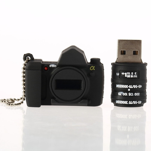 Memoria Usb 2 Gb Figura Cámara Fotográfica