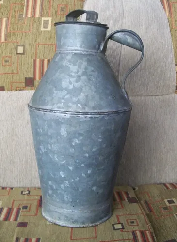 comprar  Antiguo Laton Recipiente Para  Leche Coleccionable