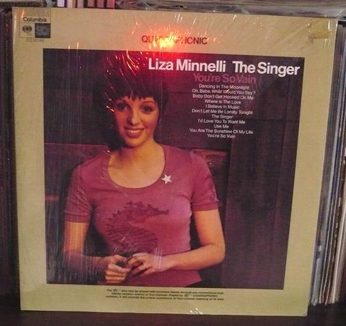 Liza Minelli Lp The Singer Quadraphonic