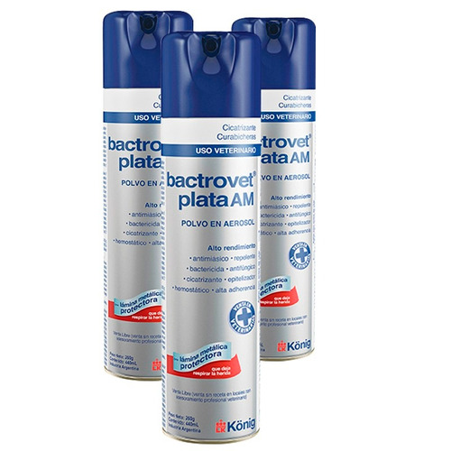 Ganaderia Bactrovet Plata Pack X 12 Aerosol 440ml Curavicher