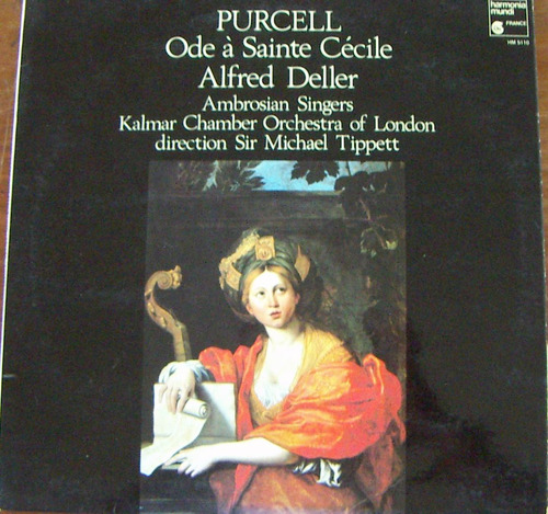 Clásica, Henry Purcell, Lp 12', Hecho En Francia.