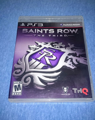 Saints Row The Third Ps3 M. Fisica Frete R$10