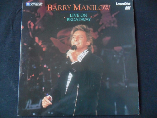 Laserdisc Barry Manilow Live On Broadway