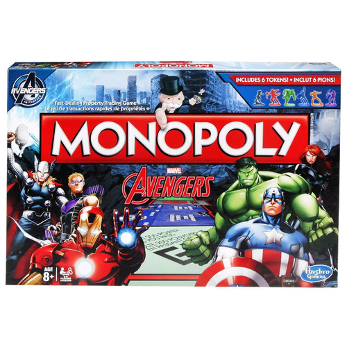 Monopolio Marvel Avengers (en Ingles) Xuruguay